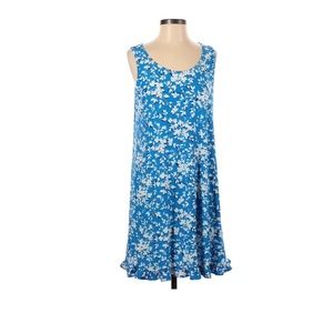 Draper James blue floral dress size small